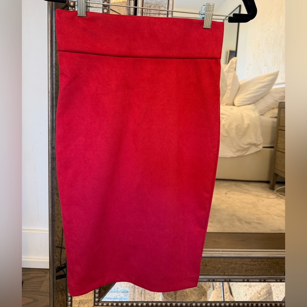 Akira Suede Skirt